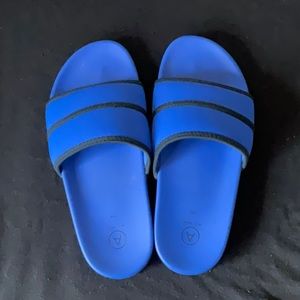 Blue Slide Sandals